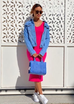 Robe longue maille Nourjane 