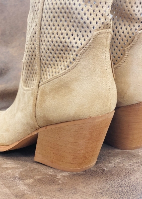 Bottines ajourées defile 