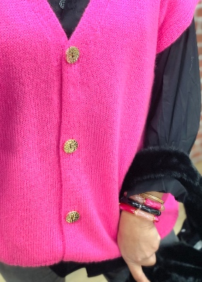 Pull gilet sans manche Loly