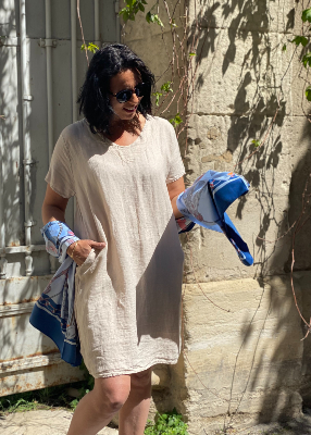 Robe en lin Dalia