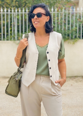 Gilet  sans manche Polina 