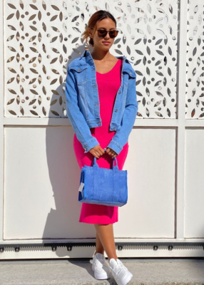 Robe longue maille Nourjane 