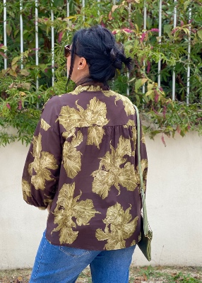 Blouse imprimée Cassia 