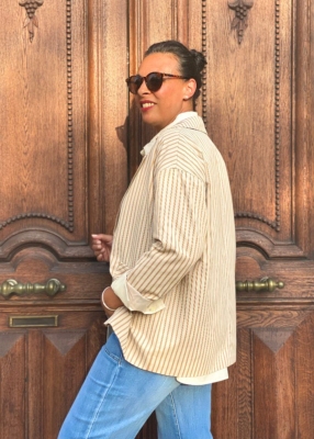 Blazer rayé Giovani 