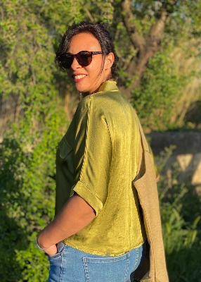 Chemise  satinee Alizee