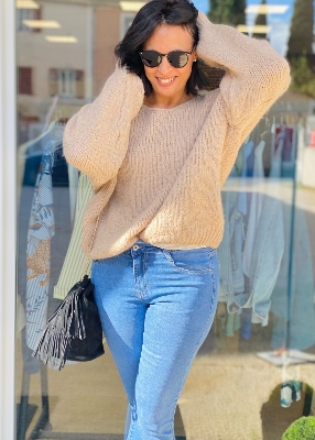 Jean Sam, coupe wide leg