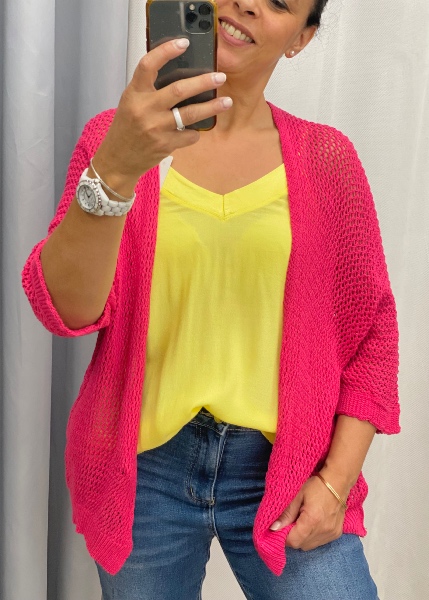 Gilet ajouré Etoile