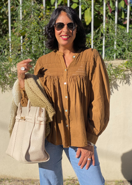 Chemise romantique Claudie 