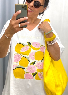 Tee-Shirt floqu grand Fun 