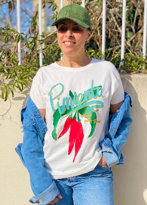 Tee-Shirt floqu