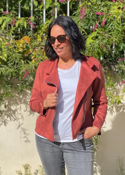 Veste façon Perfecto  