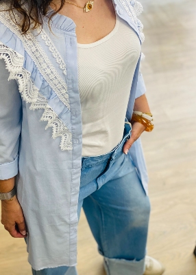 Robe chemise  courte Mina 