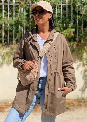 Parka 3/4 Billie  brun