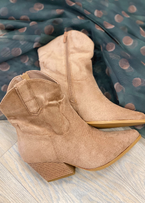 Bottines  western beige 