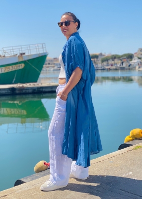 Robe boutonnée Borneo 