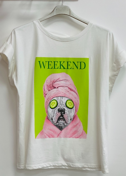 Tee-shirt Week end 