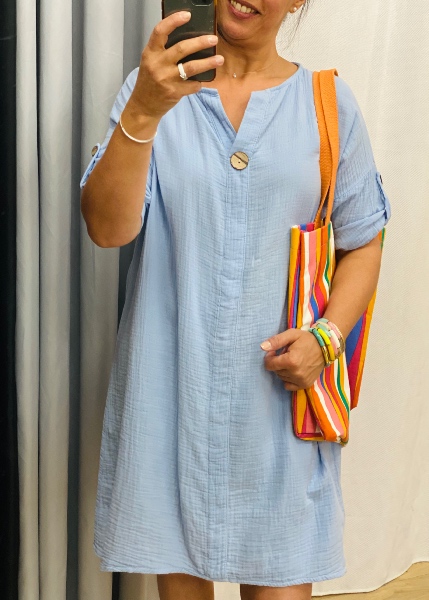 Robe gaze de coton Laly