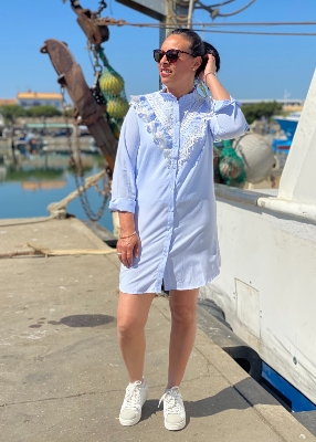 Robe chemise  courte Mina 