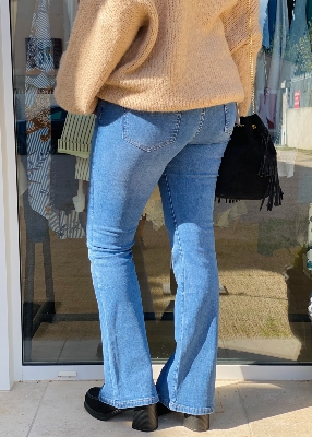 Jean Sam, coupe wide leg