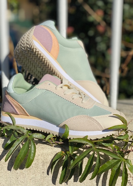 Baskets Sneakers modèle pastel