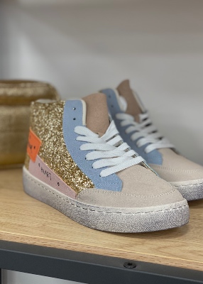 Baskets modèle Glitter 