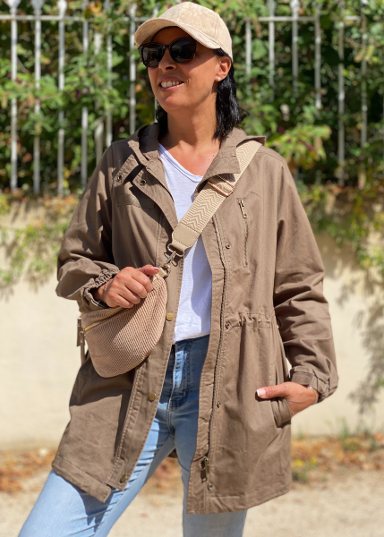 Parka 3/4 Billie  brun