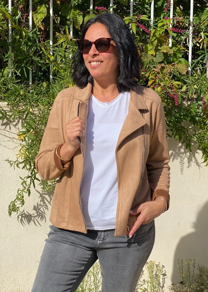 Veste façon Perfecto  