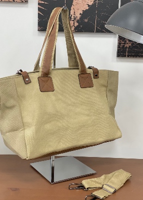 Sac cabas en toile inscription 