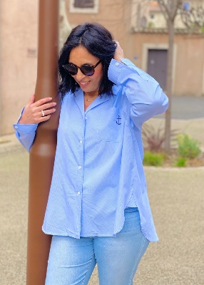 Chemise raye Sabine 