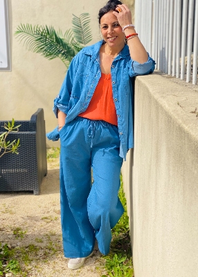 Chemise en jean Lia