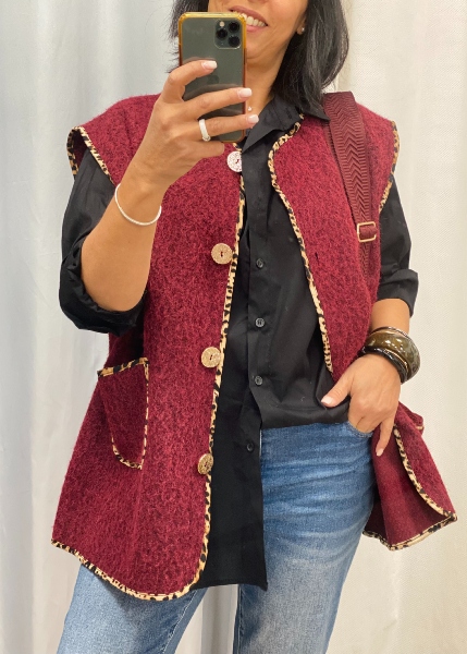 Veste gilet Flavie