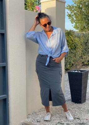 Jupe Cargo anthracite