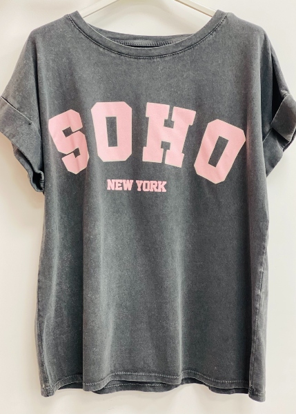 Tee-shirt Soho anthracite 