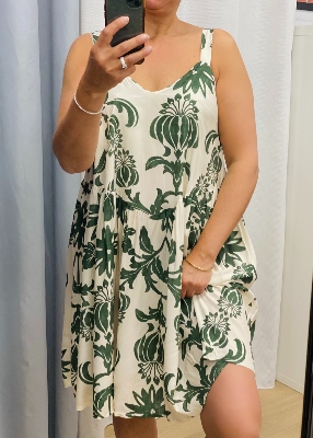 Robe Adelie évasée 