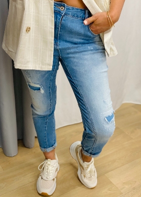 Jean  Bernie effet usé