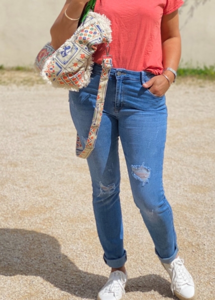 Jean Brad, effet usé